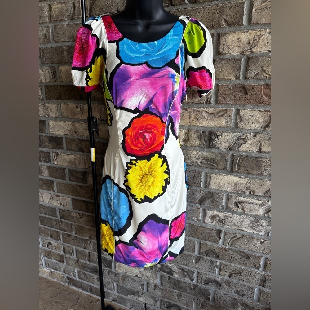 Roberto Cavalli NWT Floral Print Dress IT 40 (US 4–6) – Rare Style RPT910 SS908